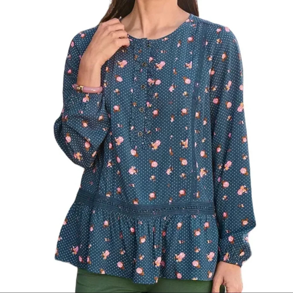 MATILDA JANE Brilliant daydream Dream A  Little Dream Top Size XSmall Floral